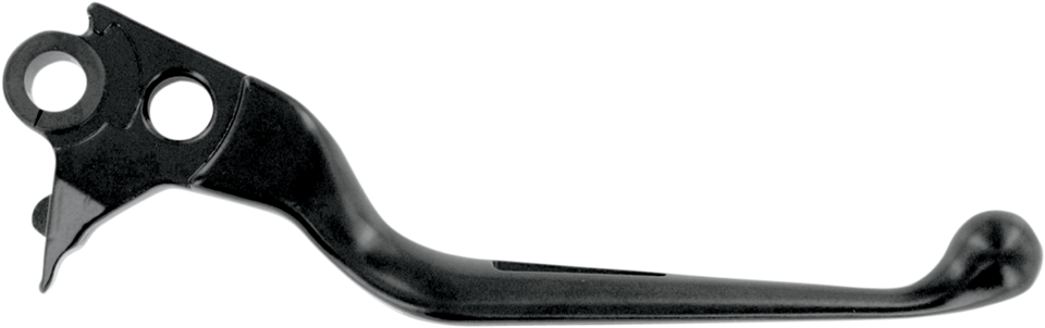 Brake Lever - Wide Blade - Slotted - Black - Lutzka's Garage