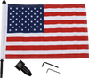 Saddlebag - Fixed Upright Flag Mount - 3/4" Bar - 10" X 15" Flag