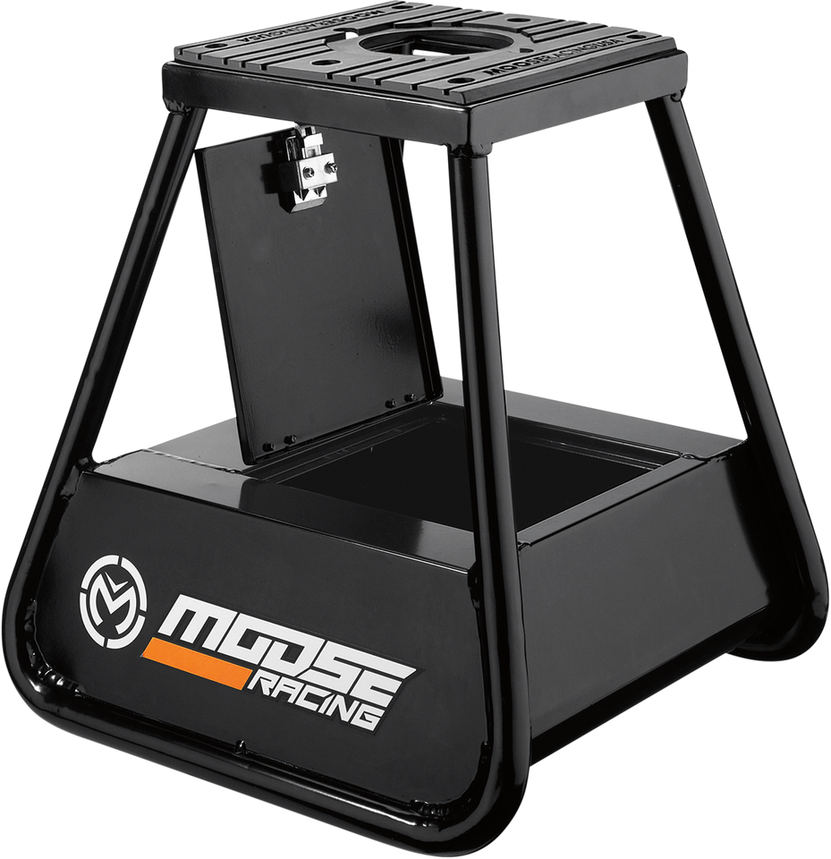 Bike Stand - with Storage - Black - Lutzka's Garage