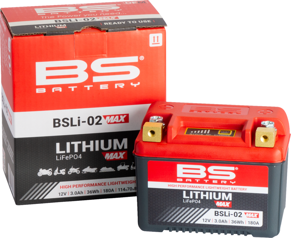 Lithium Max Battery - BSLi-02