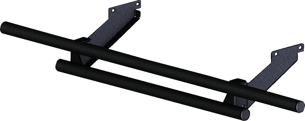 Rear Bumper - Black - John Deere Gator - Lutzka's Garage