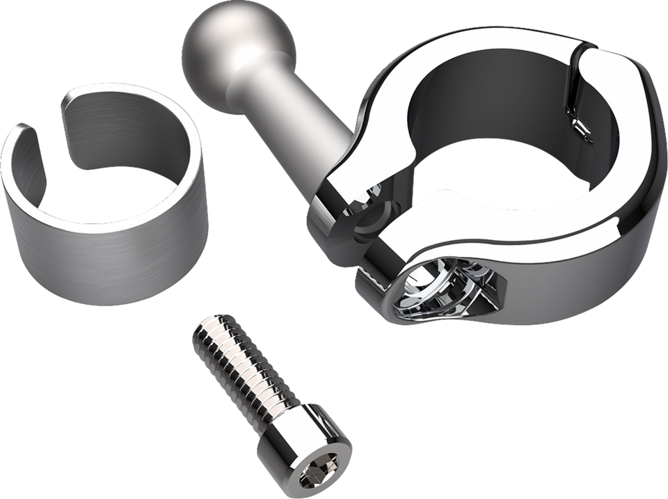 Clamp - Aluminum - Gen 2 - 1-1/2" - Chrome - Lutzka's Garage