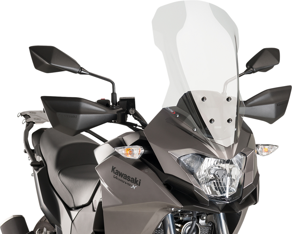 Race Windscreen - 20-1/2" - Clear - Kawasaki - Lutzka's Garage