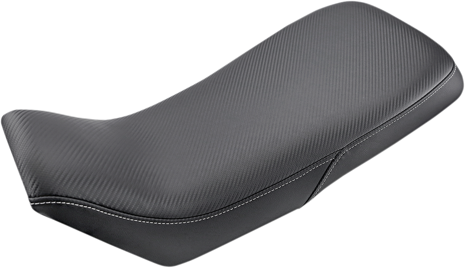 Adventure Tour Seat - One-Piece - Low - Stitched - Black - KLR 650 - Lutzka's Garage
