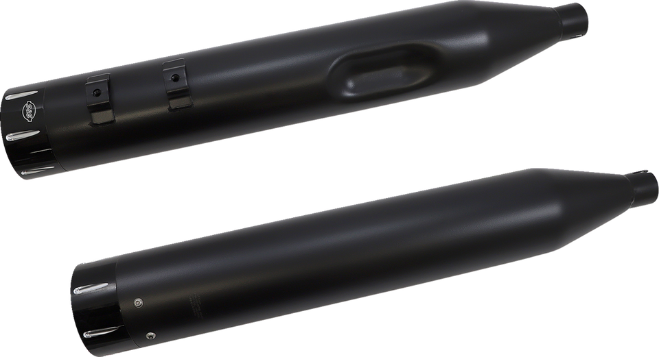 El Dorado Dual Exhaust System - Black - Machined Black Tracer - Lutzka's Garage