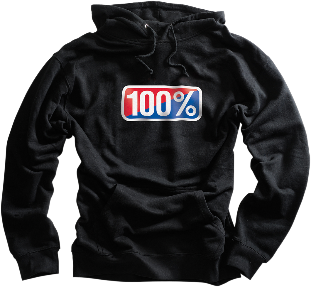 Classic Hoodie - Black - Medium - Lutzka's Garage