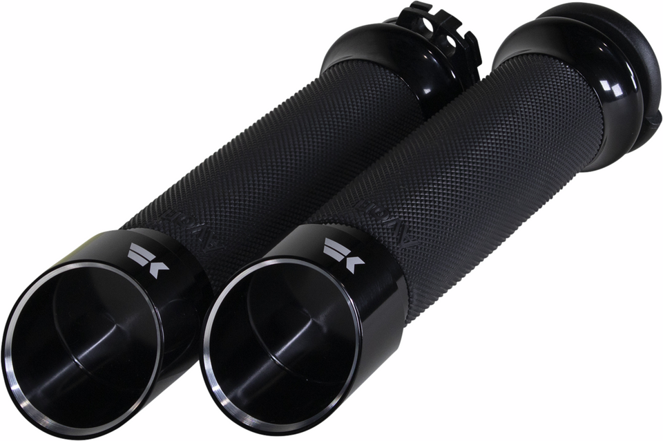 Grips - Edge - Custom Contour - Cable - Black - Lutzka's Garage