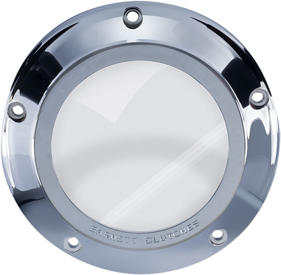 Derby Cover - Chrome/Clear - 07-18 Big Twin - Lutzka's Garage