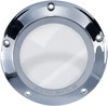 Derby Cover - Chrome/Clear - 07-18 Big Twin - Lutzka's Garage