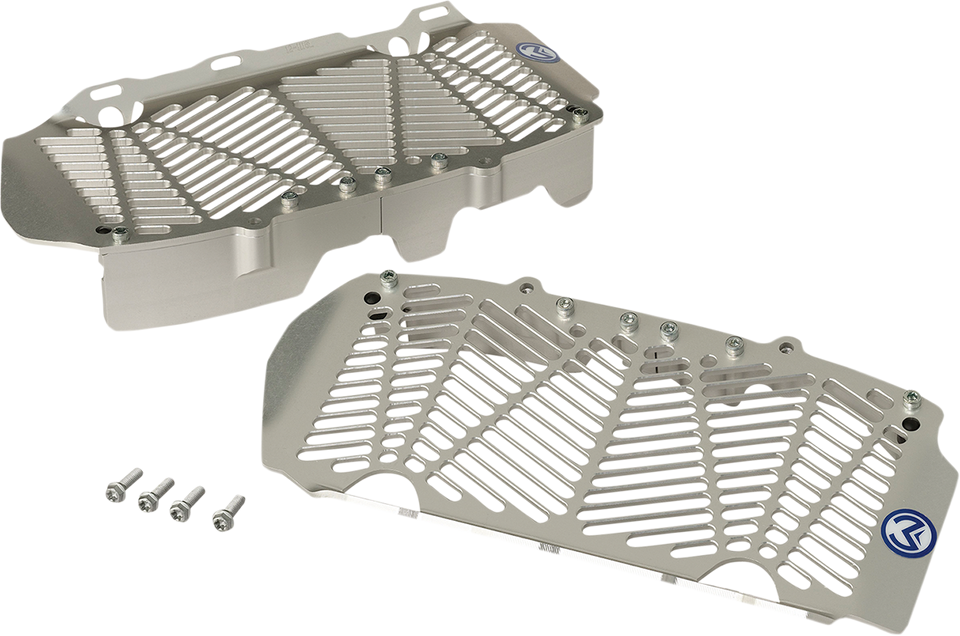 Billet Radiator Guards - Silver - Gas Gas/Husqvarna/KTM - Lutzka's Garage