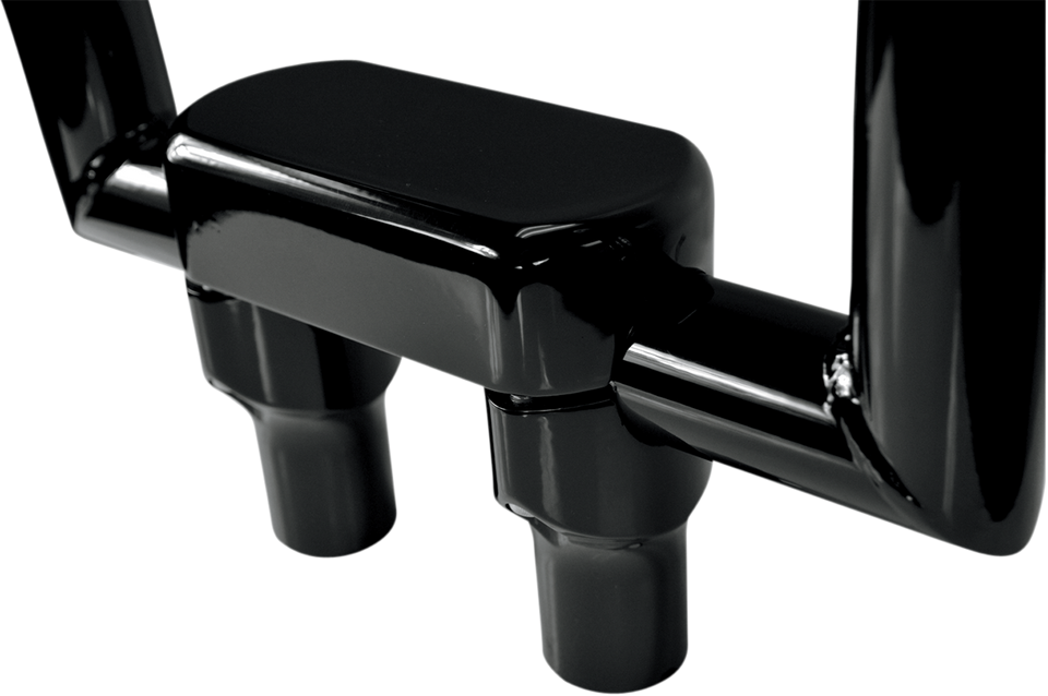 Risers - 3" - Big Buffalo - Top - Black - Lutzka's Garage