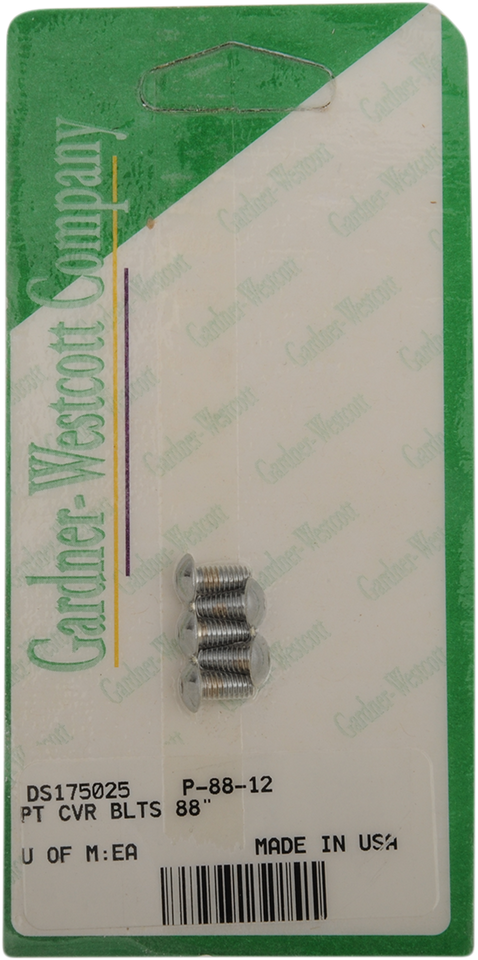 Bolt Kit - Point Cover - Socket-Head - Twin Cam