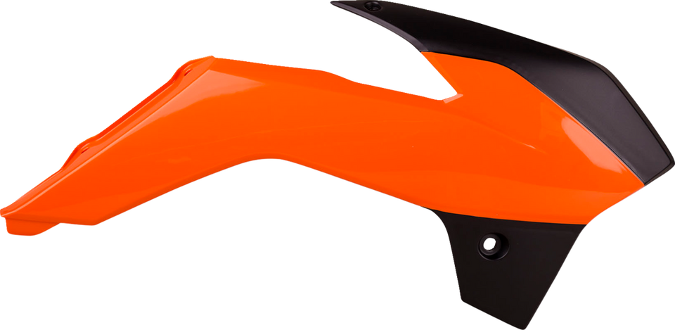 Radiator Cover - Orange/Black - SX 85 - Lutzka's Garage