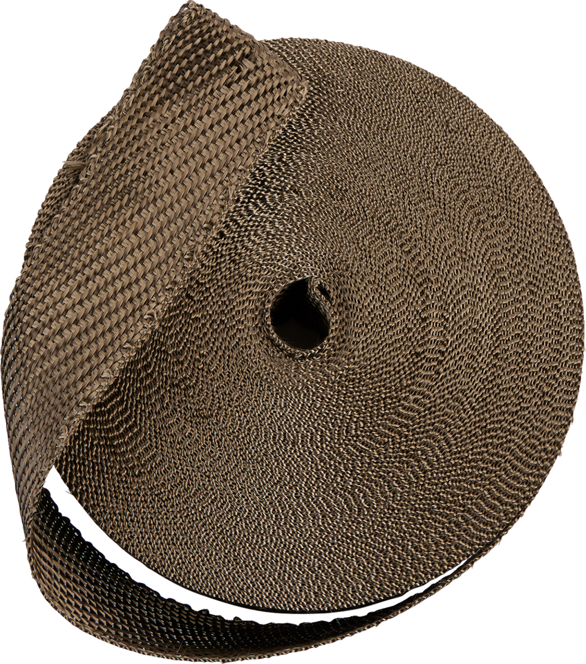 Lava Rock Exhaust Wrap - Metallic - 2" x 100
