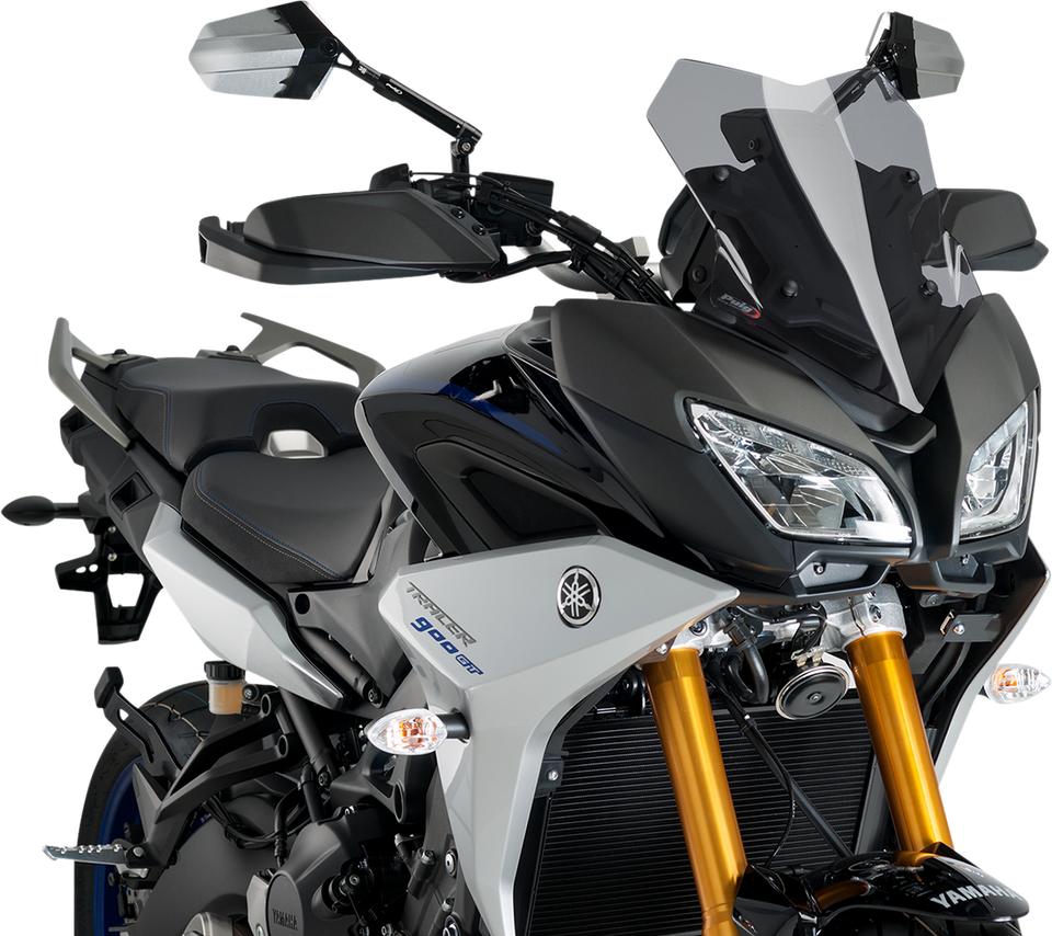 Race Windscreen - 14-3/4" - Light Smoke - Yamaha - Lutzka's Garage