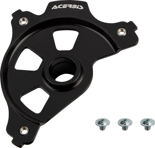 Disc Cover Mount - Black - KX 250F/450F - Lutzka's Garage