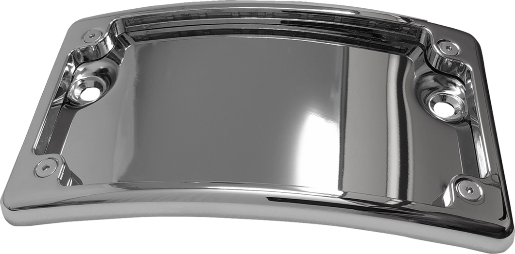 License Plate Kit - Universal - Chrome - Lutzka's Garage