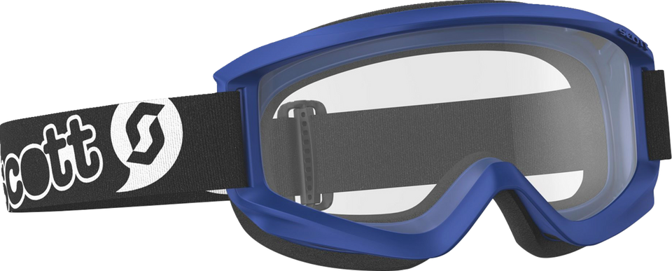 Youth Agent Goggles - Blue - Clear - Lutzka's Garage