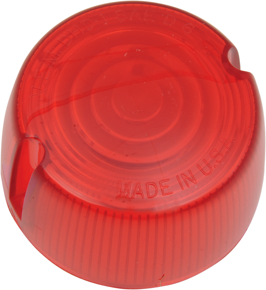 Turn Signal Lens - 73-84 FX - Red - Lutzka's Garage