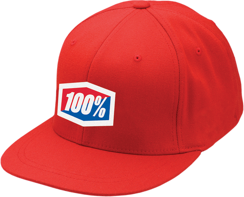 Official Flexfit® Hat - Red - Large/XL - Lutzka's Garage