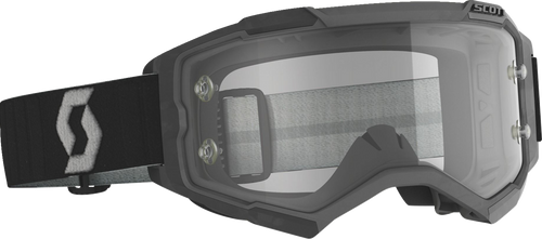 Fury Goggle - Black/Gray - Clear Works - Lutzka's Garage