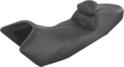Adventure Tour Seat - Standard - Lumbar Backrest - Black - KTM 13-19 - Lutzka's Garage