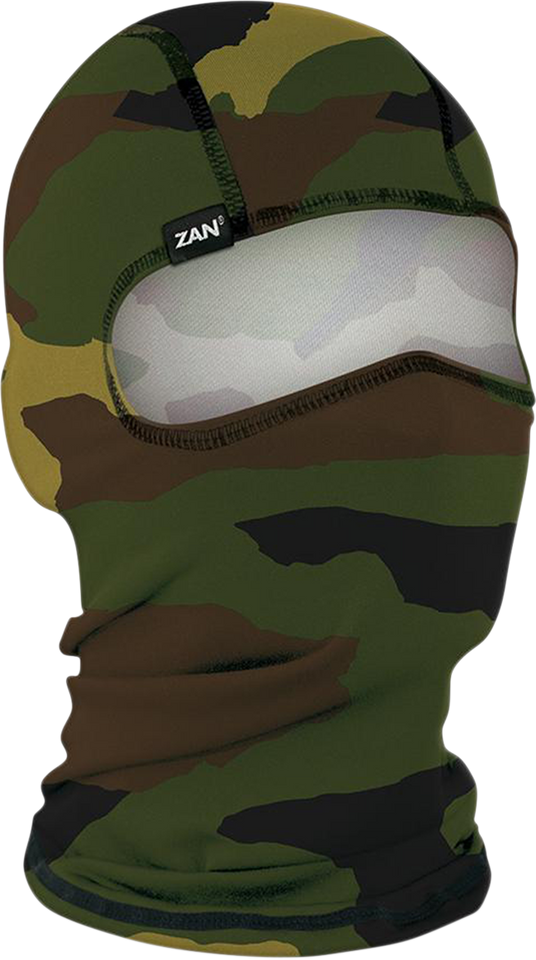 Polyester Balaclava - Woodland Camo - Lutzka's Garage