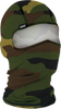 Polyester Balaclava - Woodland Camo - Lutzka's Garage