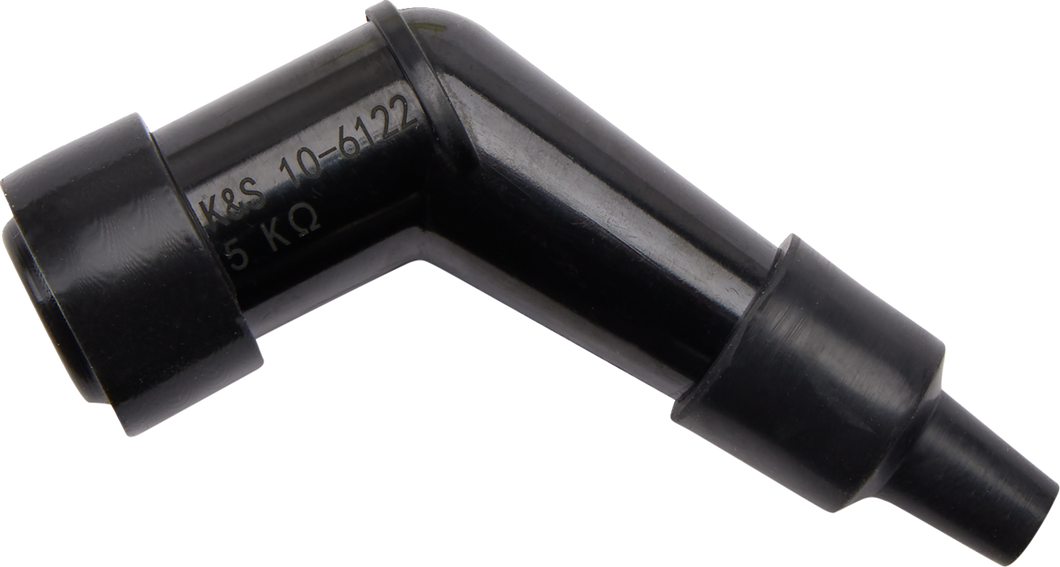 Spark Plug Resistor Cover - 120° Elbow Type - Short