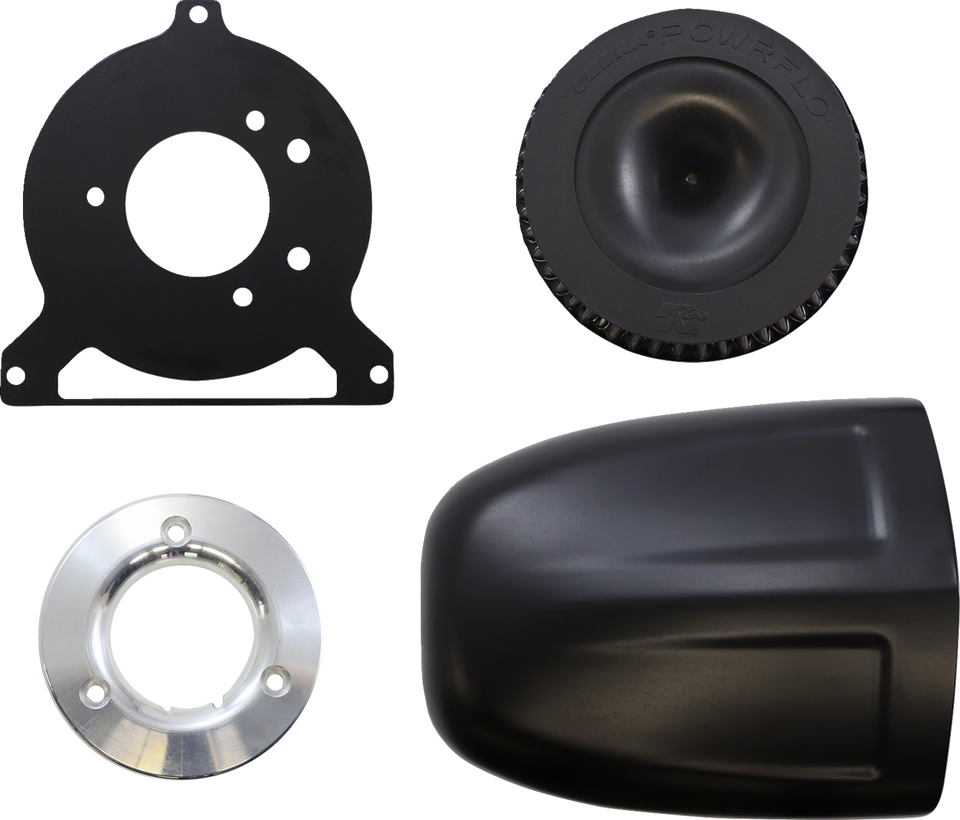 PowrFlo Air Intake Kit - Black - Lutzka's Garage