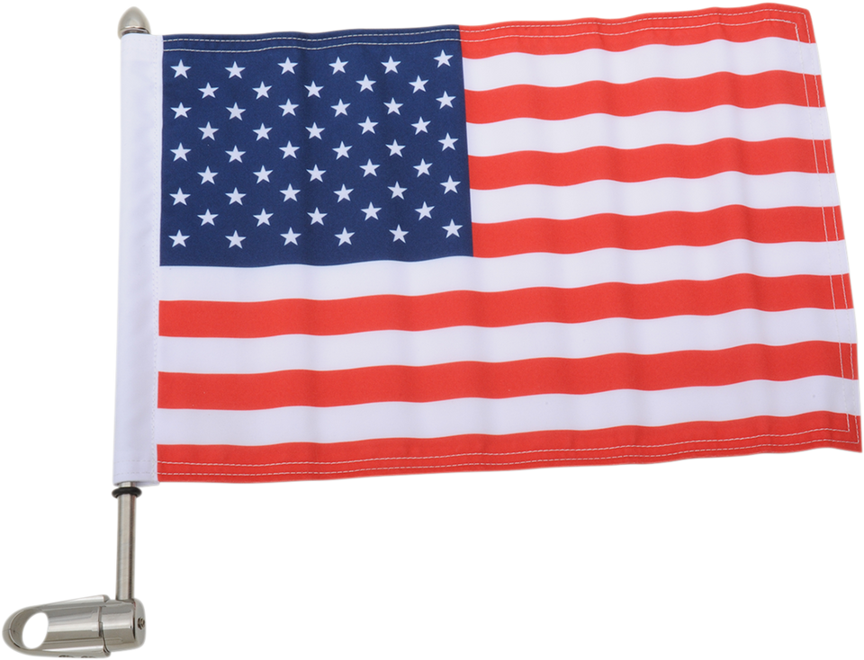 Flag Mount - Sissy Bar - 13" Pole - 10" X 15" Flag