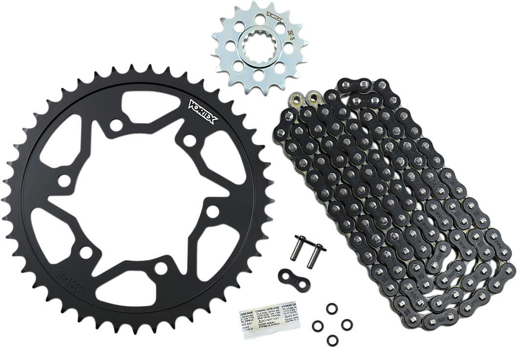 Chain Kit - Black - Yamaha - FZ-09 - Lutzka's Garage