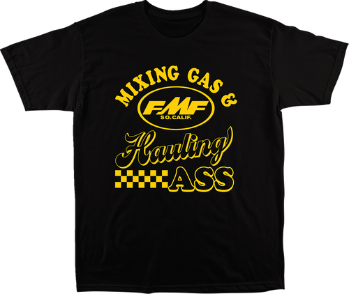 Heritage T-Shirt - Black - Medium - Lutzka's Garage