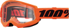 Strata 2 Junior Goggle - Neon Orange - Clear - Lutzka's Garage