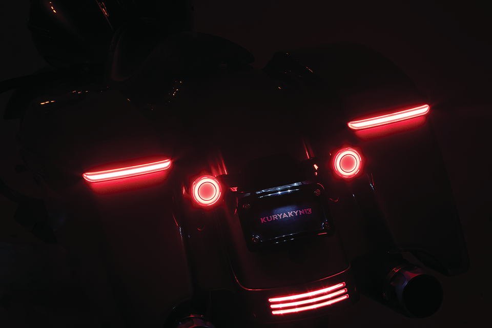 Saddlebag Lights - Tracer - Smoke