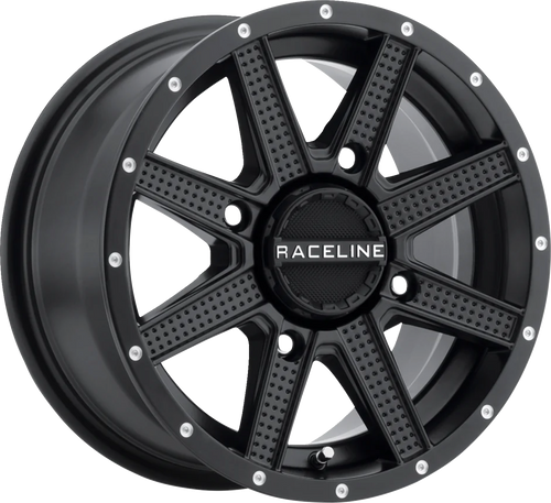 Wheel - Hostage - Front/Rear - Black - 14x7 - 4/156 - 4+3 (+5 mm) - Lutzka's Garage