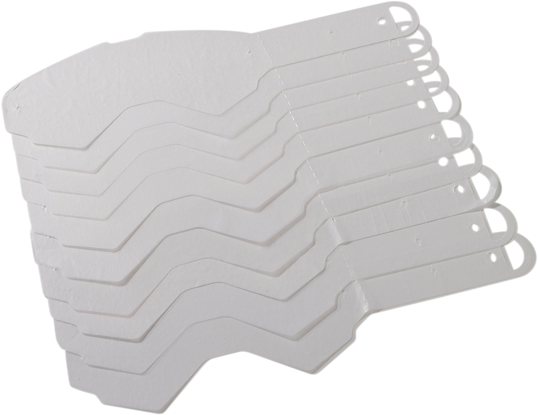 XCR Goggle Tear-Offs - Clear - Lutzka's Garage