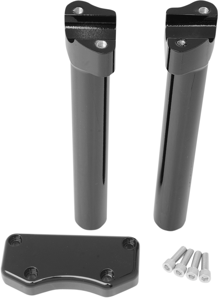 Risers - 10" - Buffalo - Top - Black - Lutzka's Garage