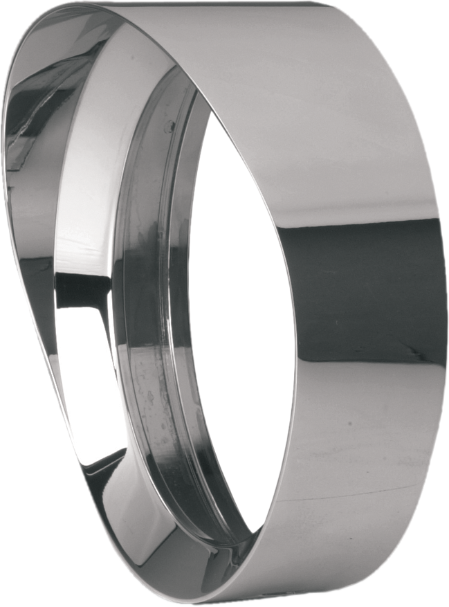 Nacelle Bezel - Mariah - Chrome - Lutzka's Garage