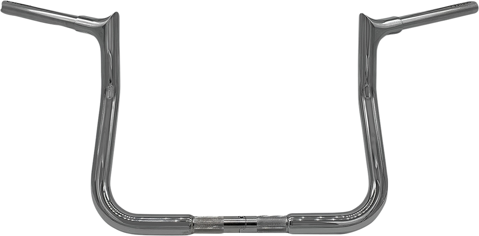 Handlebar - Pointed Top - 11" - Chrome - Lutzka's Garage
