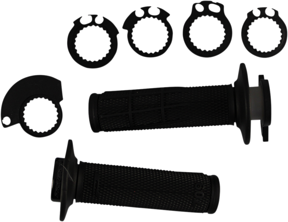 709 Lock-On Grips - Pro - SCS - Black - Lutzka's Garage