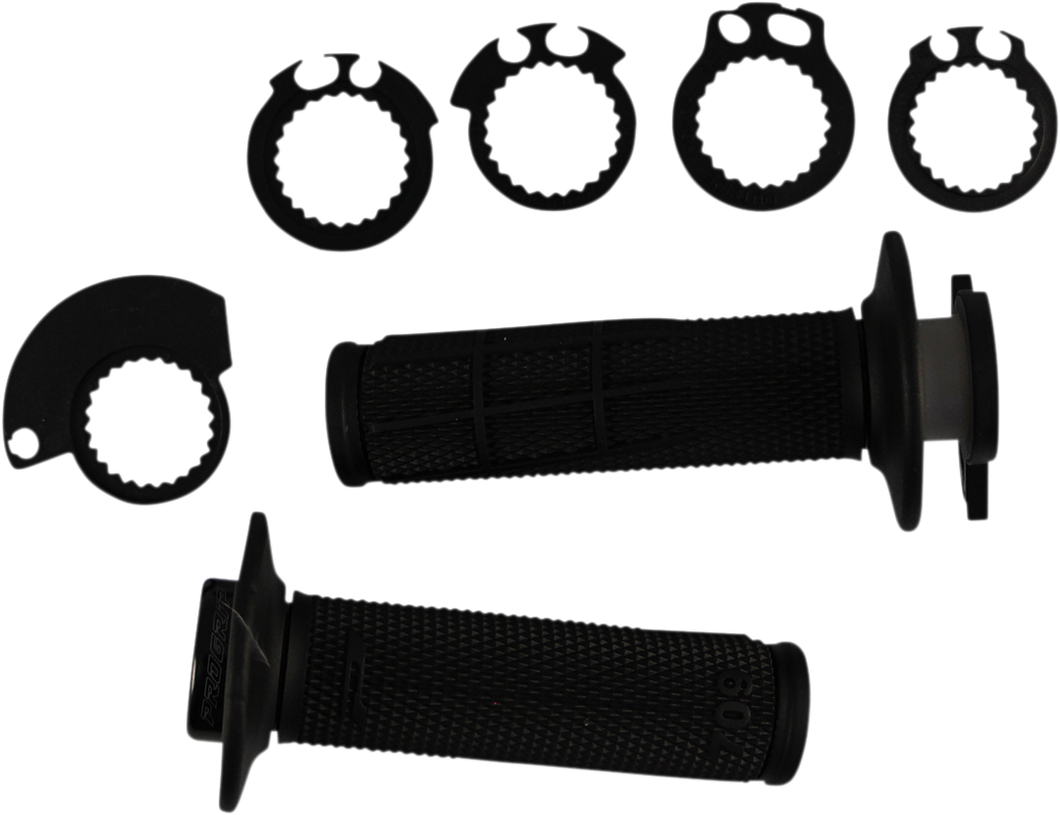 709 Lock-On Grips - Pro - SCS - Black - Lutzka's Garage