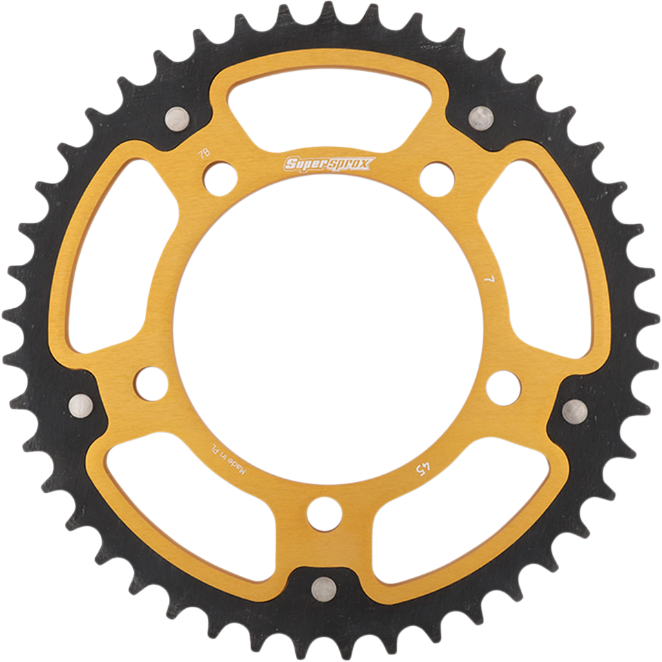 Stealth Rear Sprocket - 45 Tooth - Gold - BMW - Lutzka's Garage