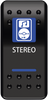 Rocker Switch - Stereo
