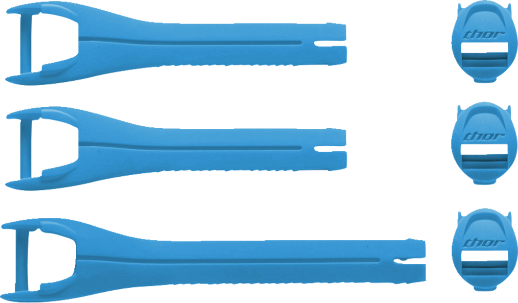 Blitz XR Boots Strap Kit - Blue - Lutzka's Garage