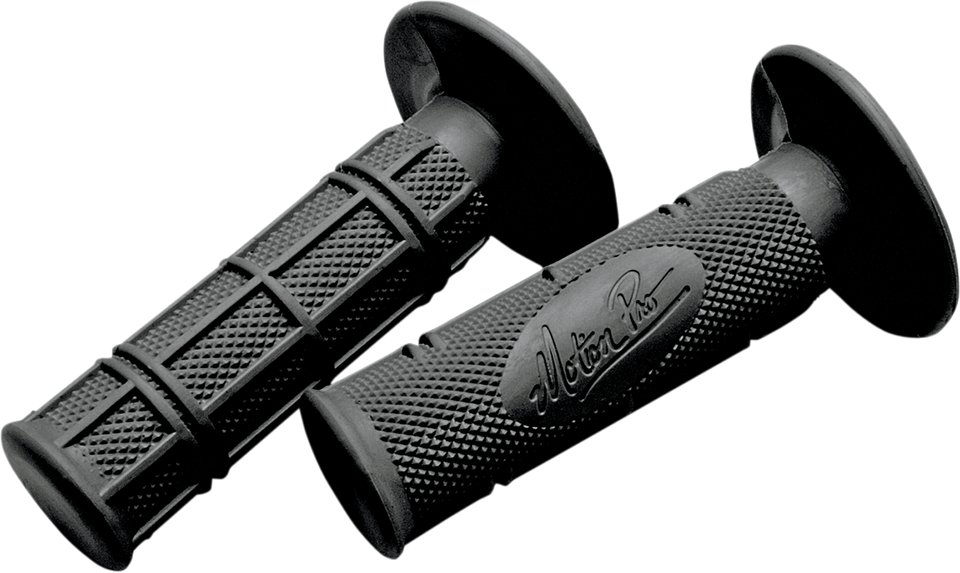 Grips - Dirt Control - Half Waffle - Black - Lutzka's Garage