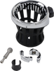 Drink Holder - 7/8" & 1" Handlebar Mount - Chrome/Chrome Clamp