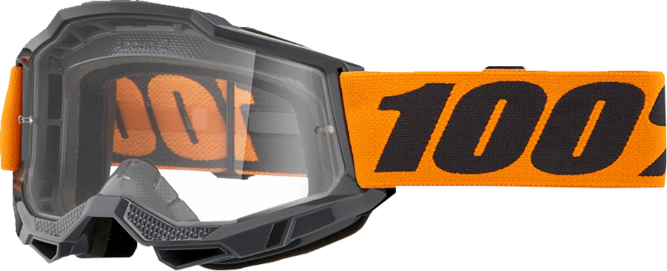 Accuri 2 Goggle - Orange - Clear - Lutzka's Garage