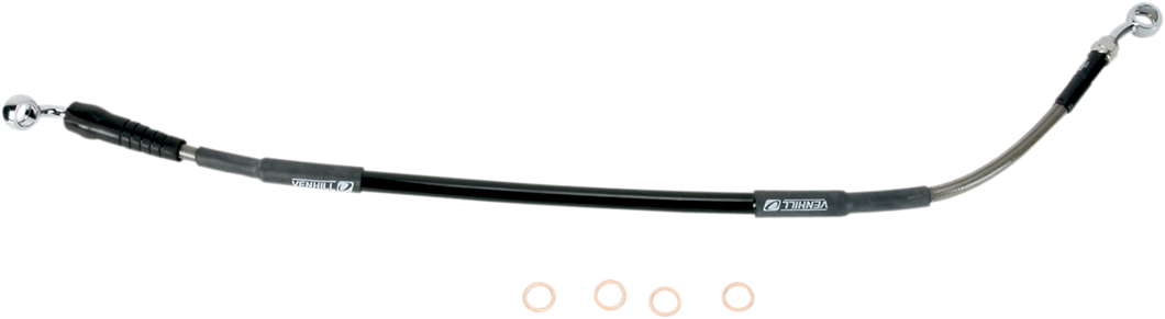 Brake Line - Rear - Stainless Steel - Yamaha - Lutzka's Garage