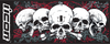Absorbent Pit Pad - Large - Skull - Lutzka's Garage